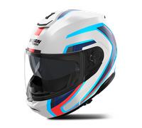 Nolan N100-6 Radiante Modular Helmet White/Blue/Red MetalS White,Blue,Red Metal