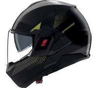 Nolan N120-1 Ciclone 362, modular helmet M Matt Black/Dark Grey/Neon-Yellow