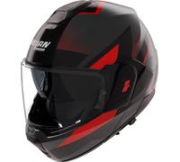 Nolan N120-1 Ciclone 364 Modular Helmet Matt Black/Dark Grey/Red XL
