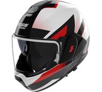 Flip-Up Helmet Nolan N120-1 CICLONE 363 Bianco / Nero / Rosso