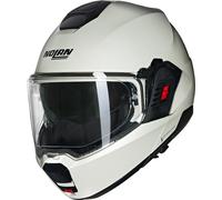 Nolan N120-1 Classico Nobile N-Com Helmet, Mother of pearl white, size XL (62)