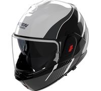 Nolan N120-1 Fluente 359, modular helmet M White/Black/Dark Grey