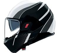 Nolan N120-1 Fluente 359, modular helmet XXL White/Black/Dark Grey