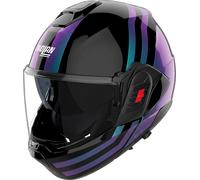 Nolan N120-1 Lineo 366, modular helmet 3XL Black/Dark Green/Purple