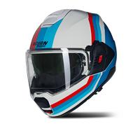 NOLAN NOLAN - Helmet N120-1 Lineo White / Blue / Red XL