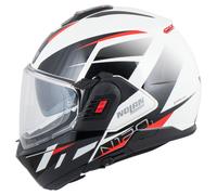Nolan N120-1 Nightlife Flip-Up Helmet unisex White/Anthracite/Black/Red, XL