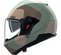 Nolan N120-1 Omocromo 352, modular helmet L Matt Green/Brown/Beige