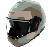 Nolan N120-1 Omocromo 352, modular helmet XXL Matt Green/Brown/Beige