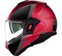 Nolan N120-1 Vern Speciale Flip Back Motorcycle Motorbike Helmet -Red / Black