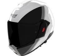 Flip-Up Helmet Nolan N120-1 VERNICIATURA SPECIALE 356 Perla / Nero / Grigio
