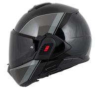 Nolan N120-1 Verniciatura Speciale Flip-Up Helmet unisex Black/Silver/Grey, XL