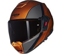 Nolan N120-1 Verniciatura Speciale N-Com Helmet, black-brown-beige, size S for Men