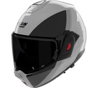 Flip-Up Helmet Nolan N120-1 VERNICIATURA SPECIALE 355 Grigio / Nero