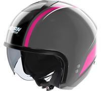 Nolan N20-2 Dolce Vita 346, open face helmet L Dark Grey/Pink