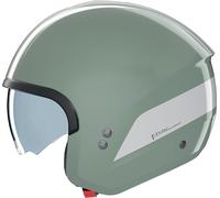 Nolan N20-2 Dolce Vita 348, open face helmet XL Green/White