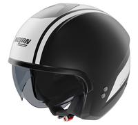 Nolan N20-2 Dolce Vita Open Face Motorcycle Motorbike Helmet - Black / White