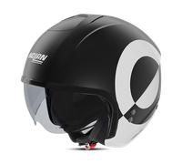 Nolan N20-2 Viceversa Open Face Helmet Black/White Matte FinishL Black,White Matte Finish