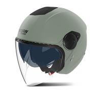 Nolan N20-2 Visor Classico Nobile Open Face Helmet Grey Green Matte FinishL Grey Green Matte Finish