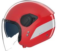 Nolan N20-2 Visor Dolce Vita 349, open face helmet M Red/White