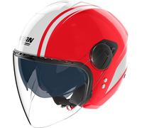 Nolan N20-2 Visor Dolce Vita 349, open face helmet XS Red/White