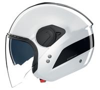 Nolan N20-2 VISOR DOLCE VITA Jet Helmet White/Black 2XL