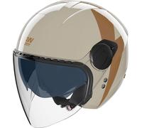 Nolan N20-2 Visor Impeto 343, open face helmet M Beige/Brown