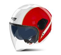 Nolan N20-2 Visor Tricolore 346, open face helmet S Red/White/Green