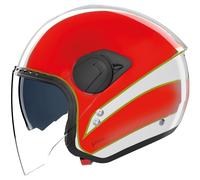 Nolan N20-2 VISOR TRICOORE Jet Helmet unisex White/Red/Green, L