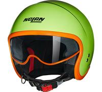 §Nolan N21 Open Face Helmet Green-Orange§