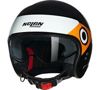 Nolan N21 Onirico 342, open face helmet XL Black/White/Orange