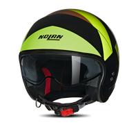 Nolan N21 Open Face Helmet Black/GreenM Black,Green