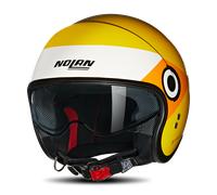 §Nolan N21 Open Face Helmet Yellow-White-Orange§