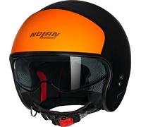 Nolan N21 Verniciatura Speciale 352, open face helmet M Matt Black/Orange