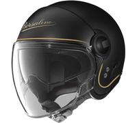 Nolan N21 Visor 06 Borsalino Jet Helmet, black-gold, size S for Men