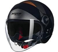 Jet Helmet Nolan N21 VISOR TANGENTE 352 Nero / Grigio / Terra
