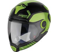 Nolan N30-4 VP Uncharted Helmet, black-green, size S for Men