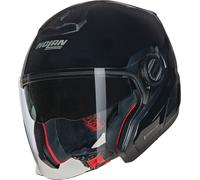 Nolan N40-5 06 Classico N-Com Jet Helmet, black, size 2XS for Men