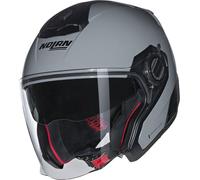 Nolan N40-5 06 Classico N-Com Jet Helmet, grey, size 2XL for Men