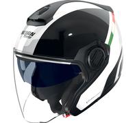 Jet Helmet Nolan N40-5 INTEGRO 342 Bianco / Nero / Italia