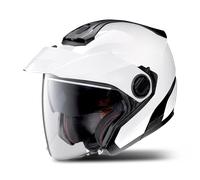 Nolan N40-5 Classic N-COM Open Helmet Metal/WhiteXS Metal,White