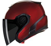 Nolan N40-5 Classico Nobile Open Face Motorcycle Motorbike Helmet - Red / Black
