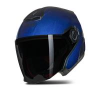 Nolan N40-5 06 Classico Nobile N-Com Jet Helmet, blue, size L for Men