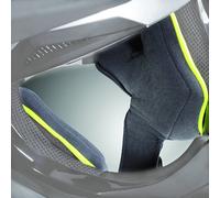 Nolan N53 Clima Comfort Cheek Pads, dark grey, size XXXL