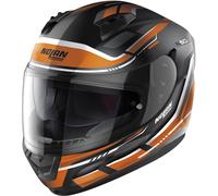 Nolan N60-6 Lancer Helmet, black-orange, size M for Men