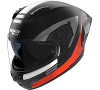 Nolan N60-6 Sport Contrasto 357, full face helmet XS Matt Black/Orange/Grey