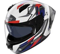 Nolan Helmet N60-6 Sport Corsa 355 Full-Face White/Grey/Red/Blue Size M