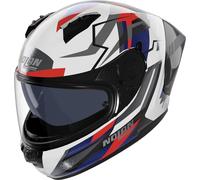 Nolan N60-6 Sport Corsa Helmet, white-red-blue, size 2XL for Men