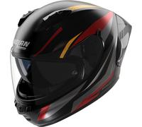 Nolan N60-6 Sport Lesmo Helmet, black-grey-red, size 2XS for Men