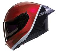 Nolan N60-6 Sport Verniciatura Speciale 343, full face helmet M Dark Red/Black/Light Grey