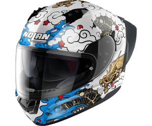 Nolan N60-6 Sport Wyvern Helmet, white-gold, size 2XL